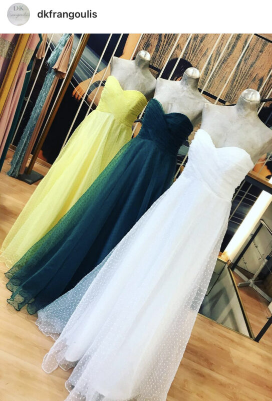 Βραδινα φορεματα DKfrangoulis