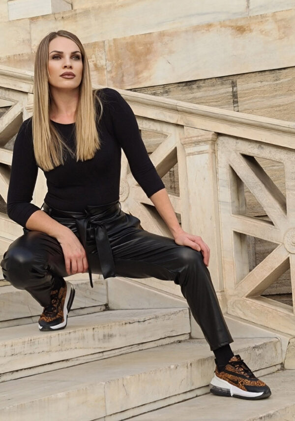 παντελόνι δερματίνη