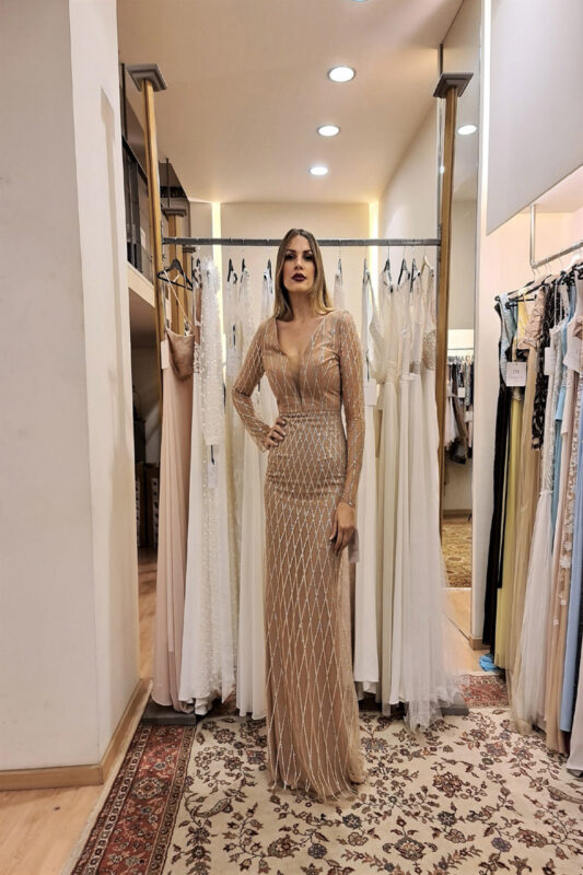 Βραδινα φορεματα DKfrangoulis