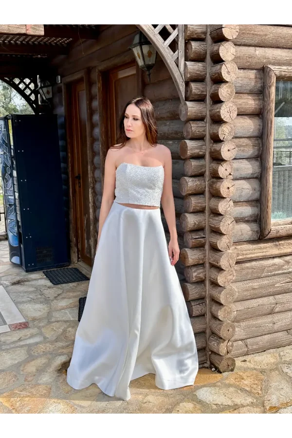 Νυφικο φορεμα-σετ