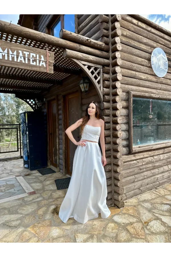 Νυφικο φορεμα-σετ